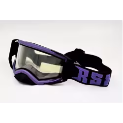 Мотоочки с аутригерами RSX Blizzard Winter, фиолетовый, черный/прозрачный