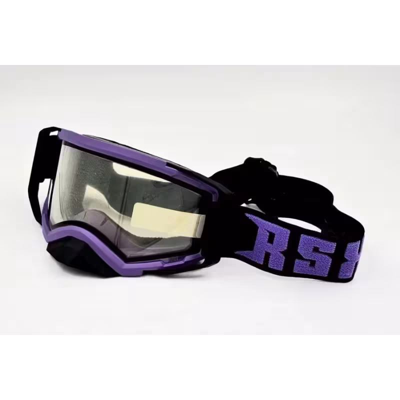 Мотоочки с аутригерами RSX Blizzard Winter, фиолетовый, черный/прозрачный