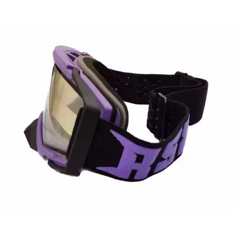 Мотоочки с аутригерами RSX Blizzard Winter, фиолетовый, черный/прозрачный