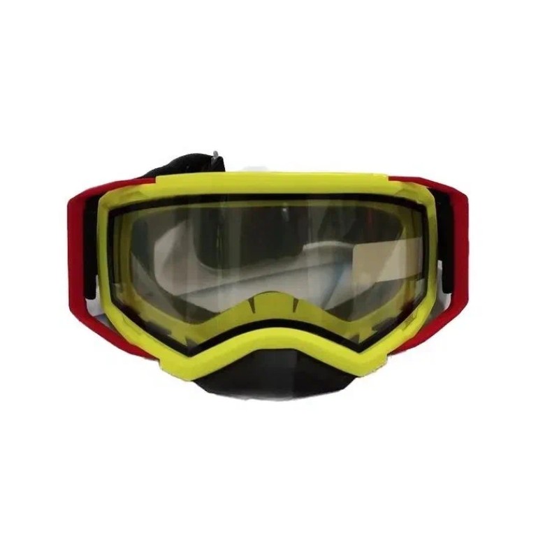 Мотоочки с аутригерами RSX Blizzard Winter, желтый, красный/прозрачный