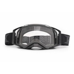 Мотоочки с аутригерами RSX Blizzard Winter, серый, черный/прозрачный