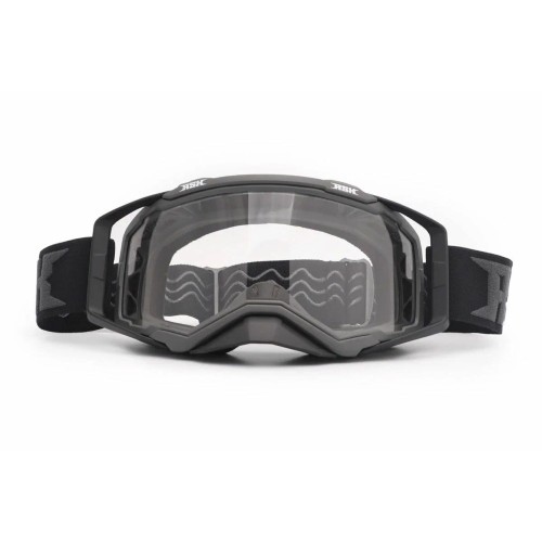 Мотоочки с аутригерами RSX Blizzard Winter, серый, черный/прозрачный