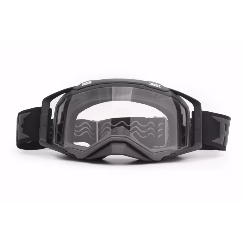 Мотоочки с аутригерами RSX Blizzard Winter, серый, черный/прозрачный