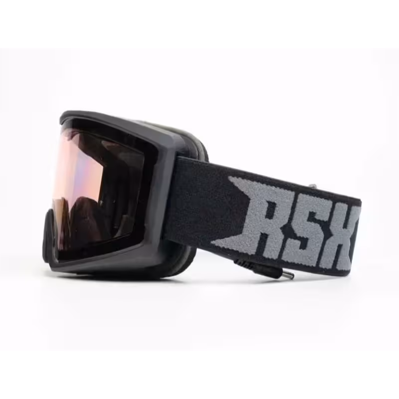 Мотоочки с аутригерами RSX Blizzard Winter, серый, черный/прозрачный