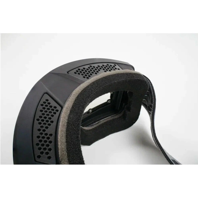 Мотоочки с аутригерами RSX Blizzard Winter, серый, черный/прозрачный