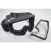 Мотоочки с аутригерами RSX Blizzard Winter, серый, черный/прозрачный