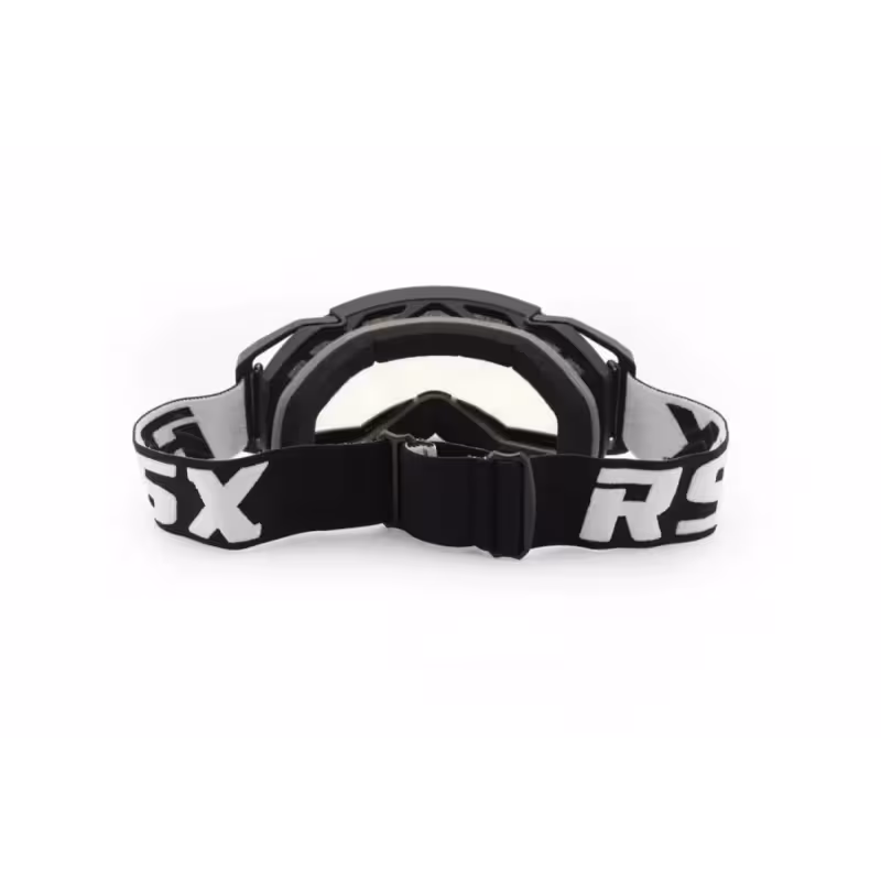 Мотоочки с аутригерами RSX Blizzard Winter, черный/прозрачный