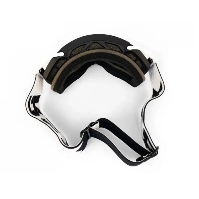 Мотоочки с аутригерами RSX Blizzard Winter, белый, черный/прозрачный