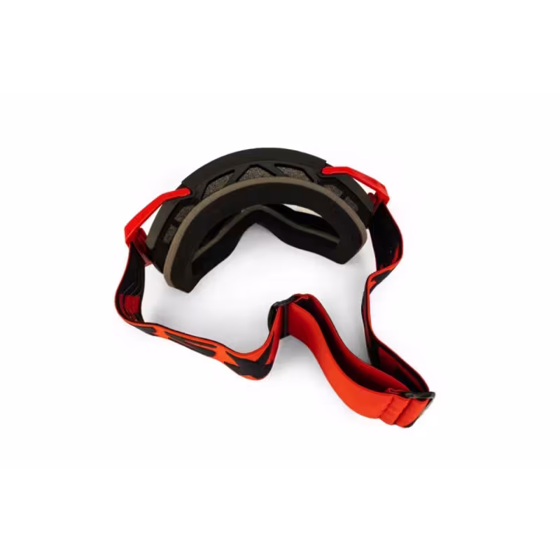 Мотоочки с аутригерами RSX Blizzard Winter, черный, красный/прозрачный