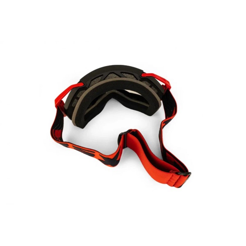 Мотоочки с аутригерами RSX Blizzard Winter, черный, красный/прозрачный