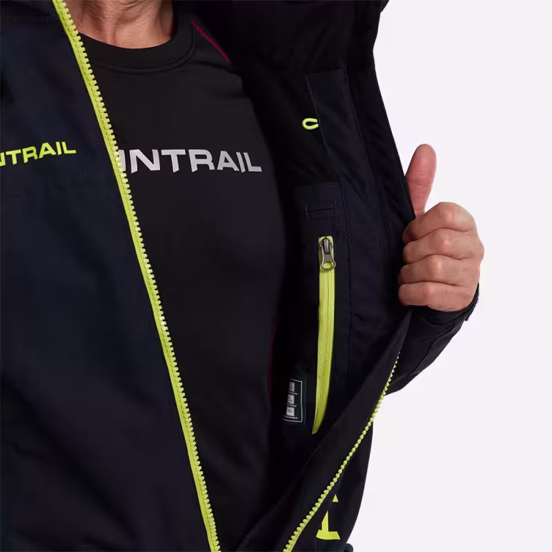 Комбинезон мужской Finntrail Widetrack 3852 Graphite, мембрана Hard-tex, черный, размер 58-60 (LK), 175-185 см