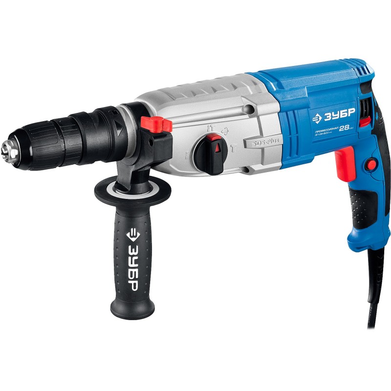 Перфоратор сетевой Зубр Профессионал ЗП-28-800 КМ