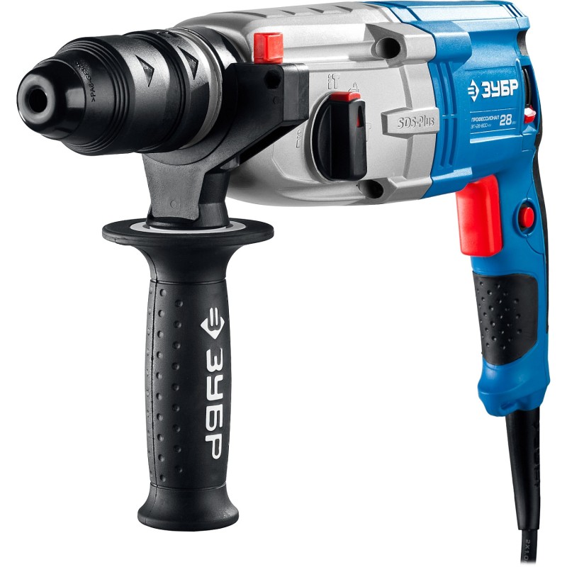 Перфоратор сетевой Зубр Профессионал ЗП-28-800 КМ