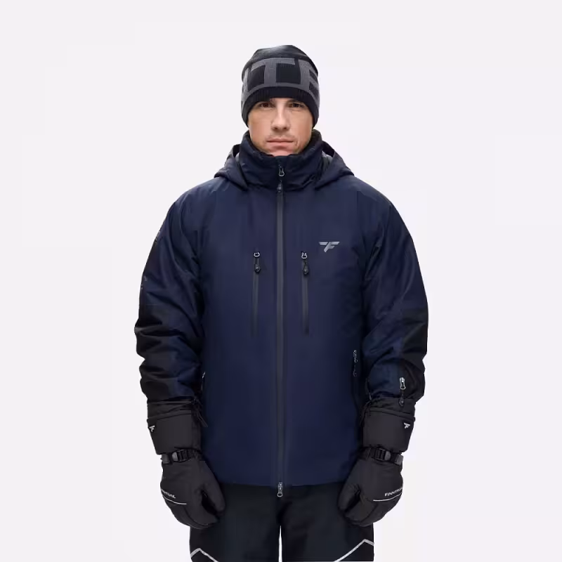 Куртка мужская Finntrail Atlas 3441 DeepBlue, ткань Ripstop, темно-синий, размер XL, 180-190 см