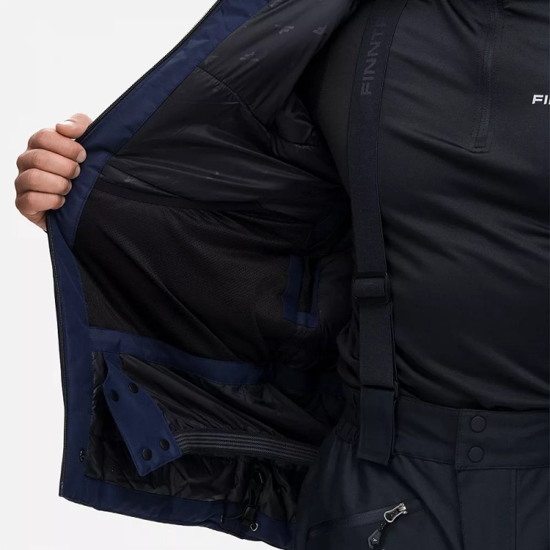 Куртка мужская Finntrail Atlas 3441 DeepBlue, ткань Ripstop, темно-синий, размер XXL, 185-195 см