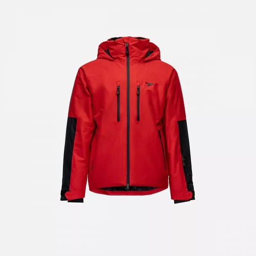 Куртка мужская Finntrail Atlas 3441 Red, ткань Ripstop, красный/черный, размер M, 170-180 см