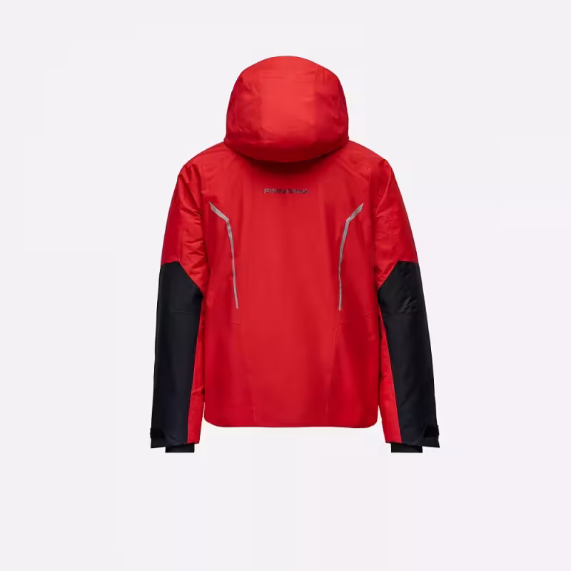 Куртка мужская Finntrail Atlas 3441 Red, ткань Ripstop, красный/черный, размер M, 170-180 см