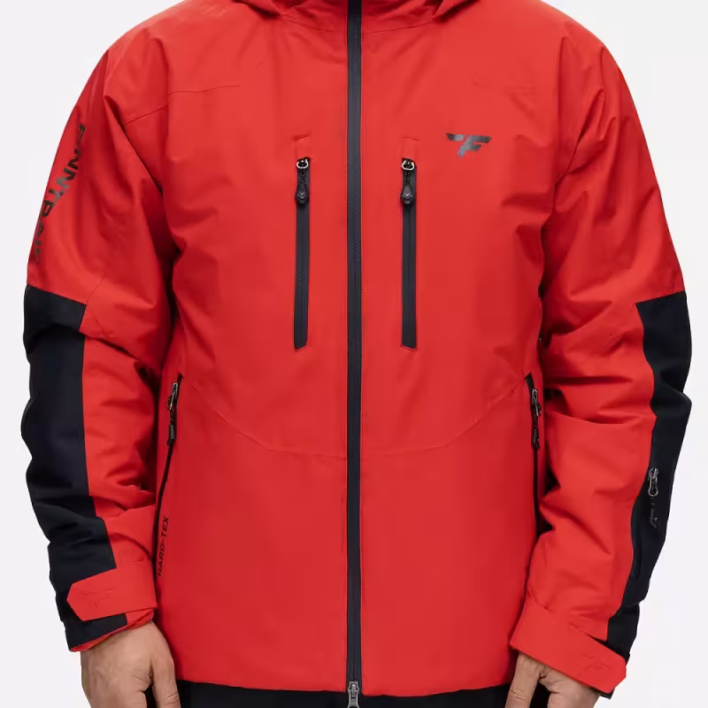 Куртка мужская Finntrail Atlas 3441 Red, ткань Ripstop, красный/черный, размер M, 170-180 см
