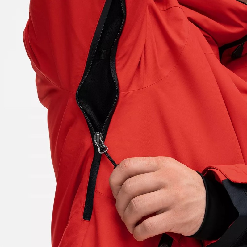 Куртка мужская Finntrail Atlas 3441 Red, ткань Ripstop, красный/черный, размер XXL, 185-195 см