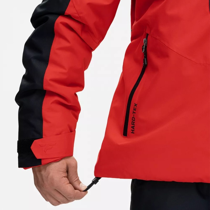Куртка мужская Finntrail Atlas 3441 Red, ткань Ripstop, красный/черный, размер XXL, 185-195 см