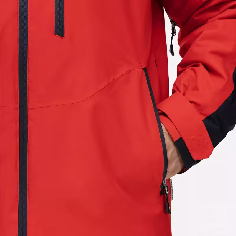 Куртка мужская Finntrail Atlas 3441 Red, ткань Ripstop, красный/черный, размер XXL, 185-195 см