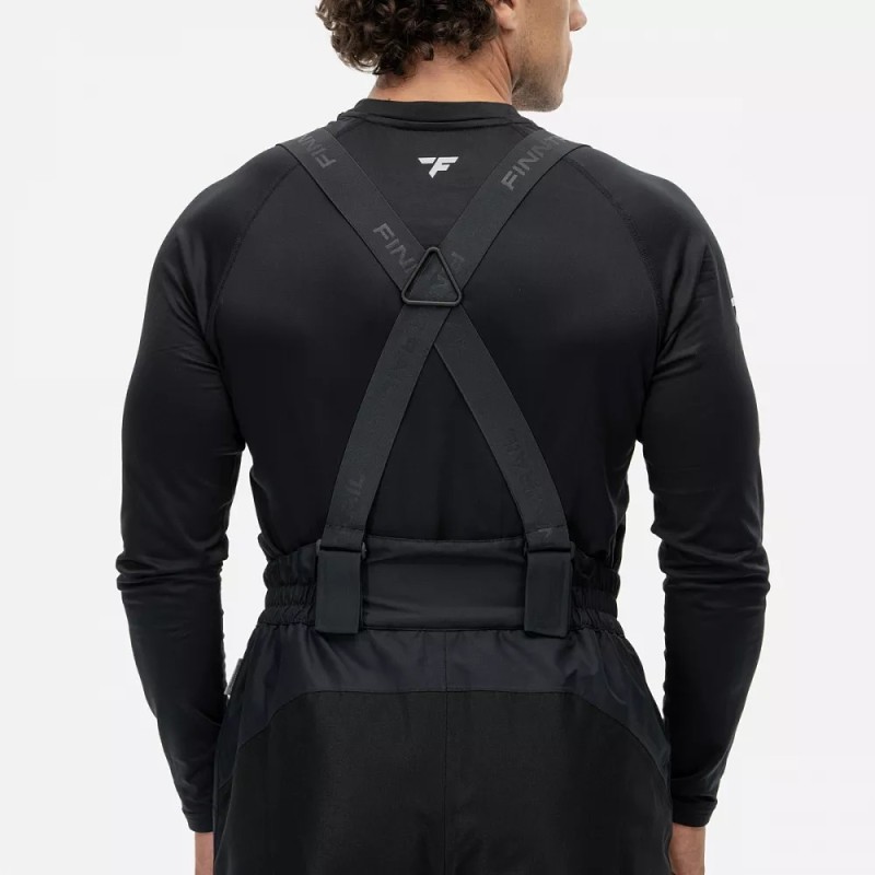 Брюки мужские Finntrai Atlas 4612 Graphite, ткань Ripstop, черный, размер M, 170-180 см