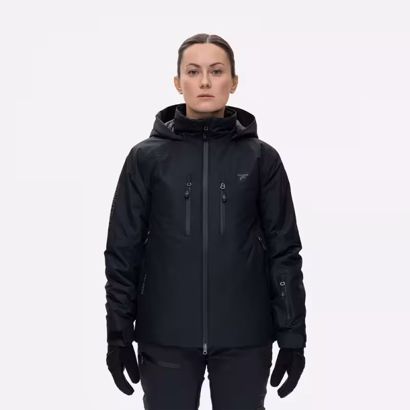 Куртка женская Finntrail Atlas W 3461 Graphite, ткань Ripstop, темно-серый, размер 44-46 (S), 160-170 см