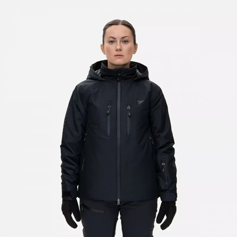 Куртка женская Finntrail Atlas W 3461 Graphite, ткань Ripstop, темно-серый, размер 44-46 (S), 160-170 см