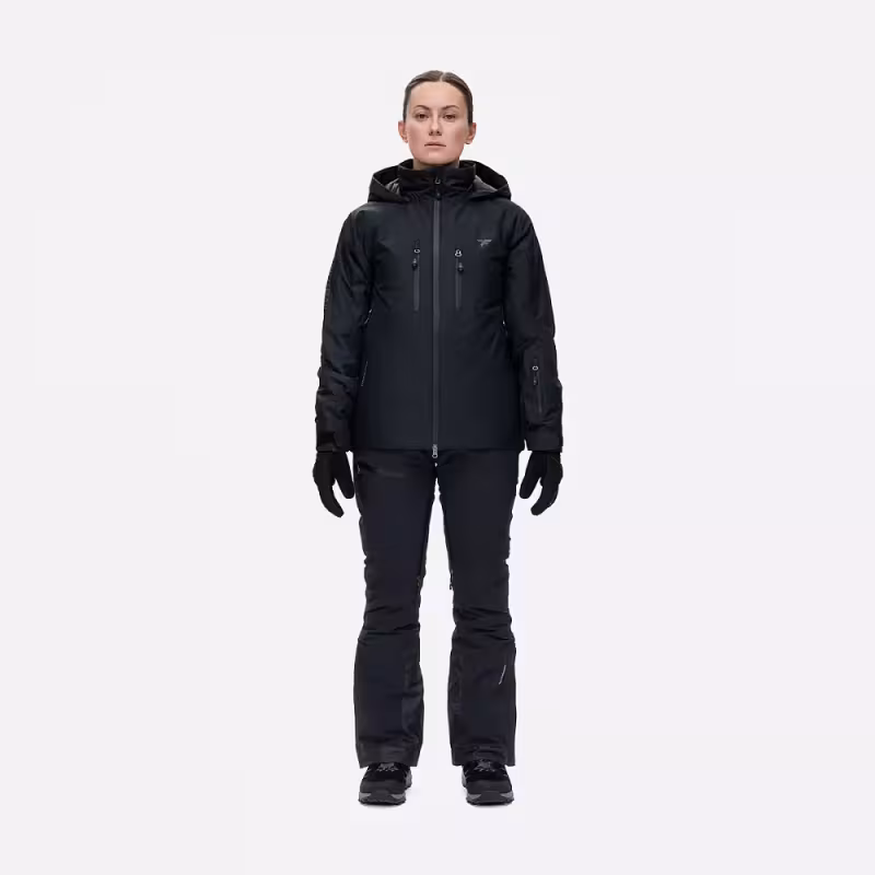 Куртка женская Finntrail Atlas W 3461 Graphite, ткань Ripstop, темно-серый, размер 48-50 (L), 170-180 см