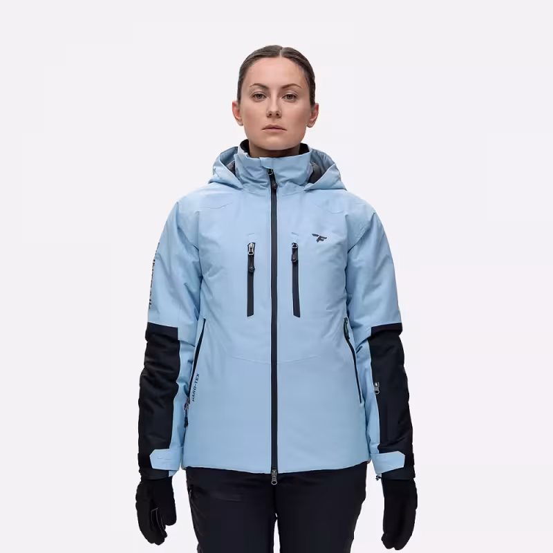 Куртка женская Finntrail Atlas W 3461 LightBlue, ткань Ripstop, голубой, размер 44-46 (S), 160-170 см