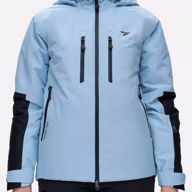 Куртка женская Finntrail Atlas W 3461 LightBlue, ткань Ripstop, голубой, размер 44-46 (S), 160-170 см