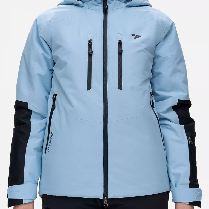 Куртка женская Finntrail Atlas W 3461 LightBlue, ткань Ripstop, голубой, размер 44-46 (S), 160-170 см