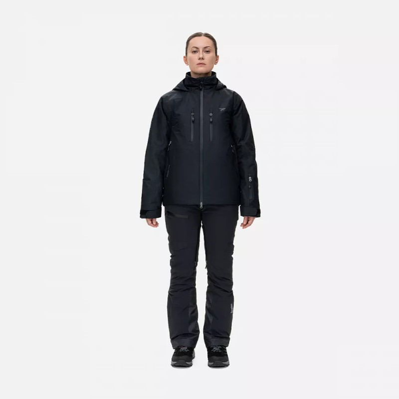 Брюки женские Finntrail Atlas W 4613 Graphite, ткань Ripstop, темно-серый, размер 44-46 (S), 160-170 см