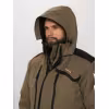 Костюм мужской Huntsman (Восток) Siberia, ткань Breathable, хаки/черный, размер 64-66, 182-188 см