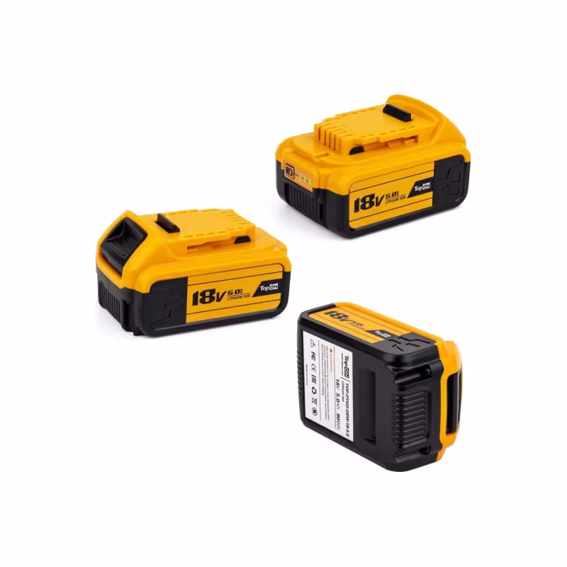 Аккумулятор TopON для Dewalt Li-Ion, 18В, 5Ач