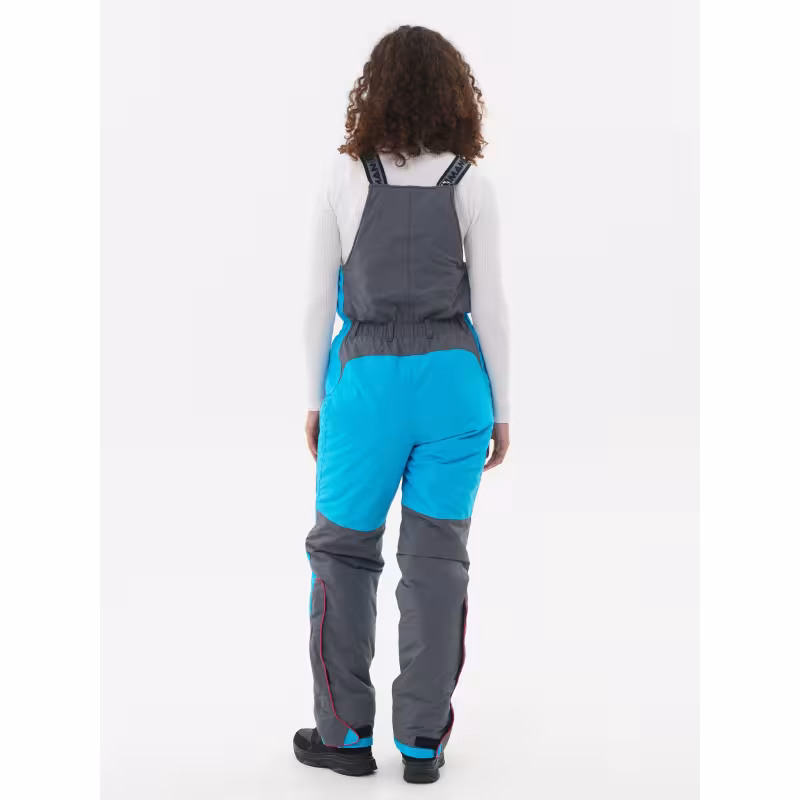 Костюм женский Huntsman Siberia Lady, ткань Breathable, серый/голубой, размер 56-58, 170-176 см