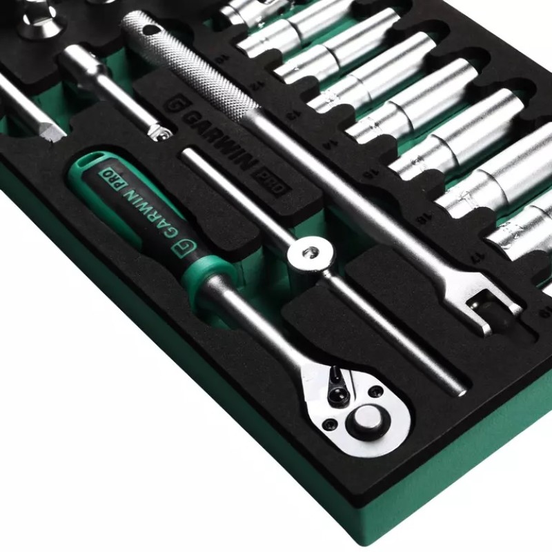 Набор торцевых головок Garwin Pro 646058, 3/8