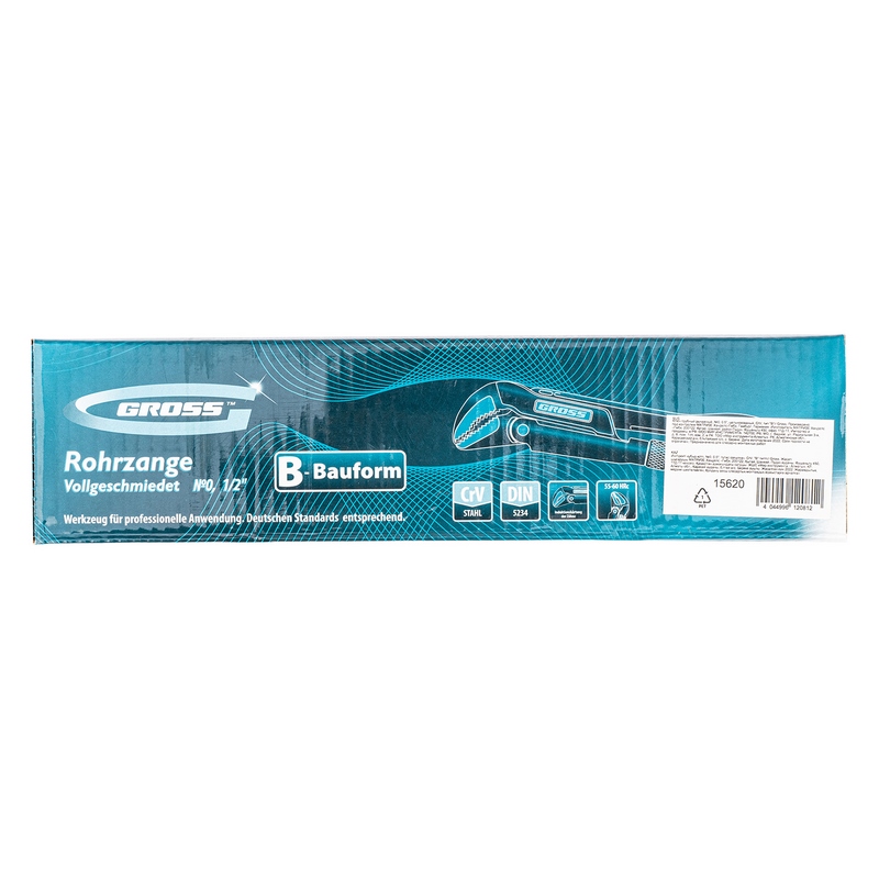 Ключ трубный рычажный Gross №0, 0.5