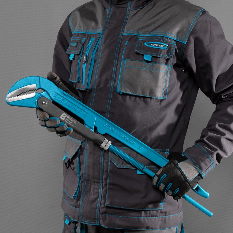 Ключ трубный рычажный Gross №2, 1,5