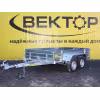Прицеп бортовой двухосный Вектор ЛАВ 81013G, высокий борт