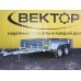 Прицеп бортовой двухосный Вектор ЛАВ 81013G, высокий борт