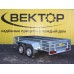 Прицеп бортовой двухосный Вектор ЛАВ 81013G, высокий борт