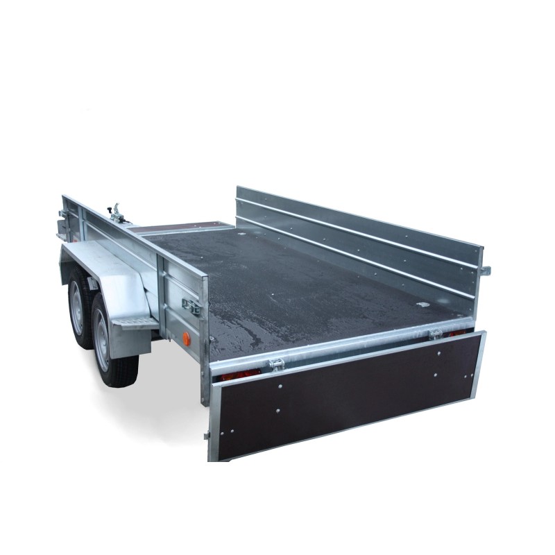 Прицеп бортовой двухосный Вектор ЛАВ 81013G, высокий борт