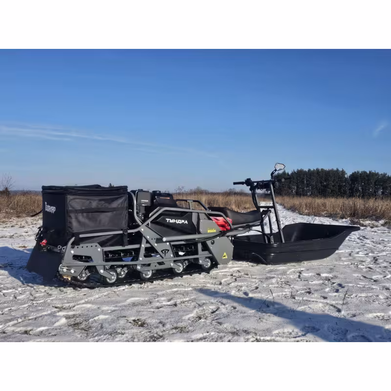 Мотобуксировщик Тофалар Тундра Long Толкач, 20 л.с., реверс