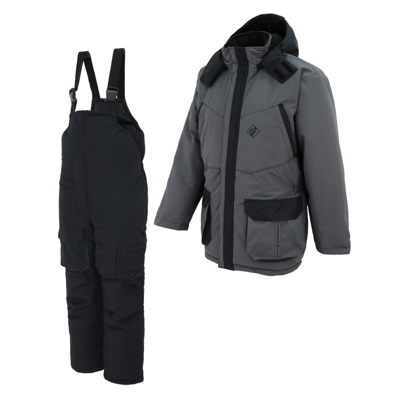 Костюм мужской Элементаль Centaur, ткань Таслан, серый/черный, размер 52-54, 170-176 см