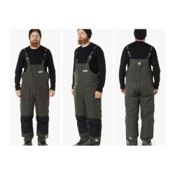 Полукомбинезон мужской Norfin Element Gray, ткань Breathable, серый/черный, размер M