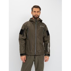 Куртка мужская Huntsman Камелот, Softshell, хаки, размер 56-58, 182 см