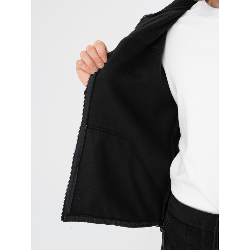 Куртка мужская Huntsman Пикник Люкс, флис, черный, размер 60-62, 182-188 см