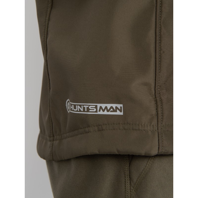 Куртка мужская Huntsman Камелот, Softshell, хаки, размер 52-54, 182 см