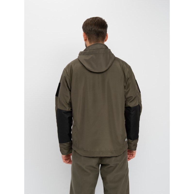 Куртка мужская Huntsman Камелот, Softshell, хаки, размер 52-54, 182 см